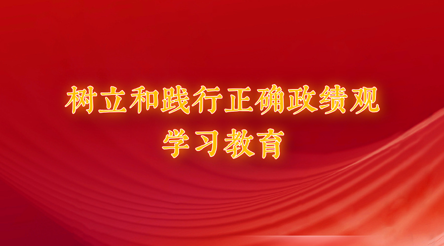 树立和践行正确政绩观学习教育